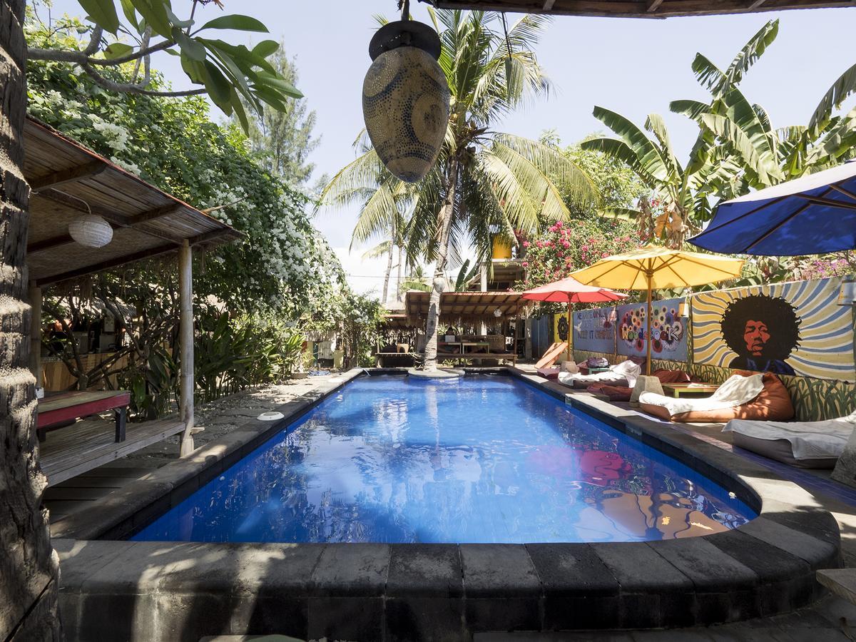 Hotel Woodstock Gili - Garden And Bungalows Gili Trawangan Exteriér fotografie