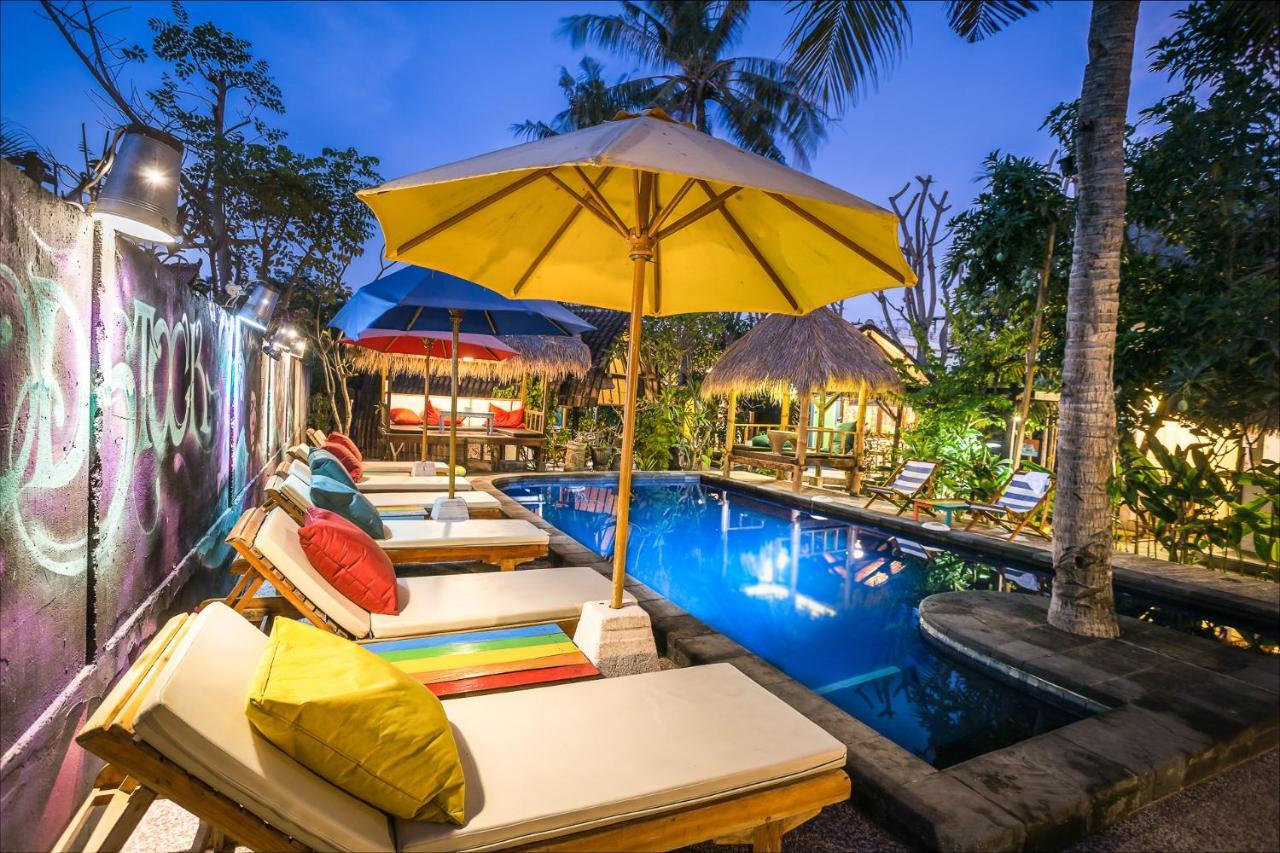 Hotel Woodstock Gili - Garden And Bungalows Gili Trawangan Exteriér fotografie