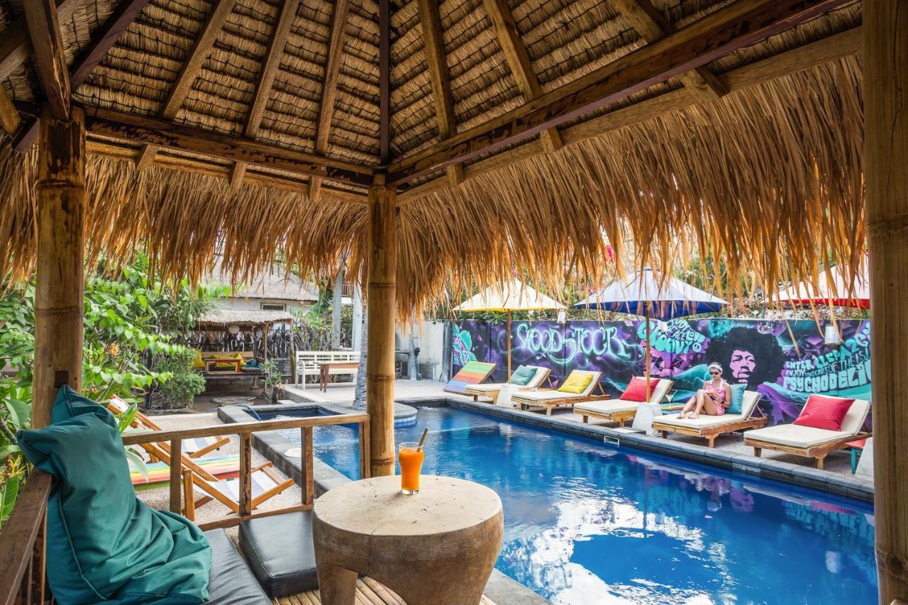 Hotel Woodstock Gili - Garden And Bungalows Gili Trawangan Exteriér fotografie